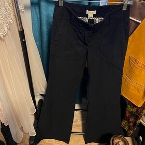 Black Maeve for Anthropologie flare pants